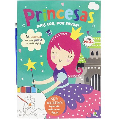 Mais Cor, Por Favor! Princesas