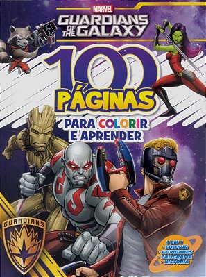 100 Paginas Para Colorir - Guardioes Da Galaxia