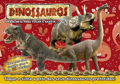 Dinossauros - Prancheta Para Tocar E Sentir