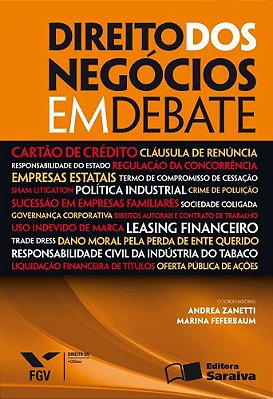 Direito Dos Negócios Em Debate - 1ª Edição De 2012