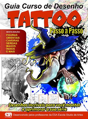 Guia Curso De Desenho Tattoo Passo A Passo