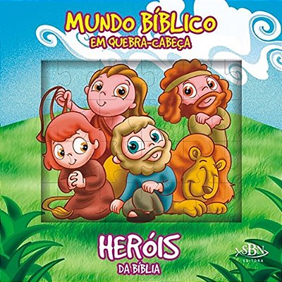 Mundo Bíblico Em Quebra-Cabeça - Heróis Da Bíblia
