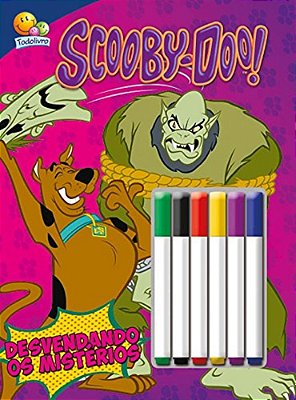 Scooby- Doo - Colorir E Atividades Com Canetinha