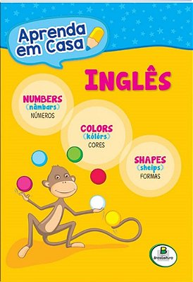 Aprenda Em Casa Inglês - Numbers, Colors And Shapes
