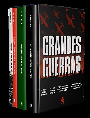 Biblioteca Grandes Guerras - Box Com 4 Livros
