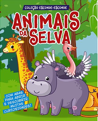 Coleção Esconde-Esconde - Animais Da Selva