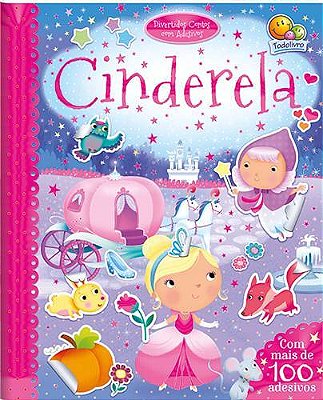 Contos Com Adesivos - Cinderela