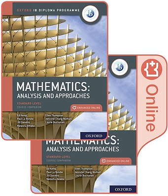 Ib Mathematics: Analysis And Approaches Standard Level - Oxford Ib Diploma Programme - Print And Online Course Pack..-