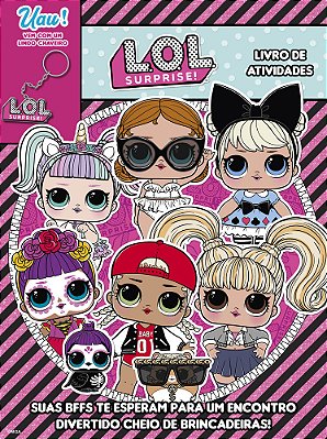 Lol Surprise - Livro De Atividades Suas Bffs Te Esperam Para Um Encontro Divertido Cheio De Brincadeiras!
