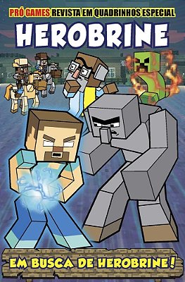 Pró-Games Revista Em Quadrinhos Especial Herobrine
