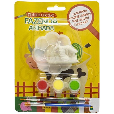 Pintura Criativa: Fazenda Animada