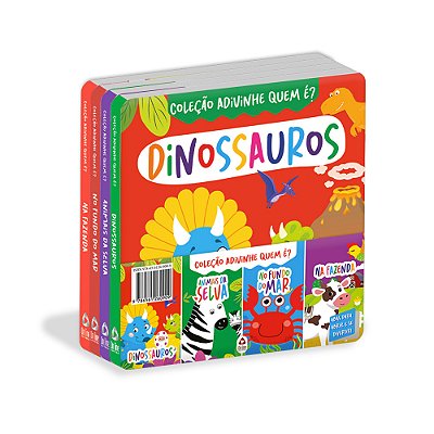 Coleção Adivinhe Quem É? - Kit Com 4 Livrinhos