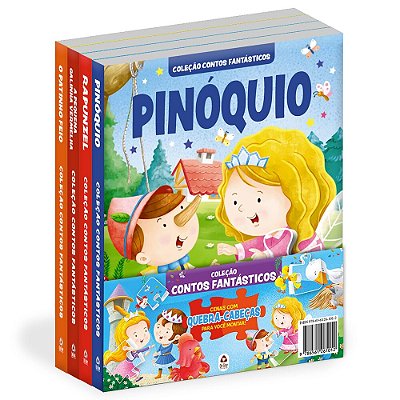 Coleção Contos Fantásticos - Kit Com 4 Livros