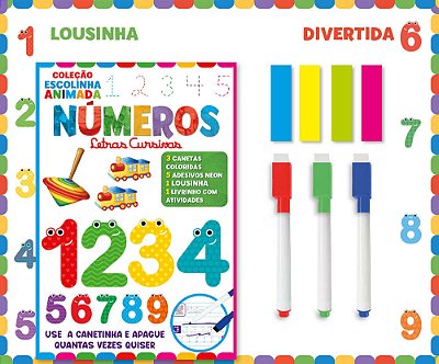 Coleção Escolinha Animada - Números
