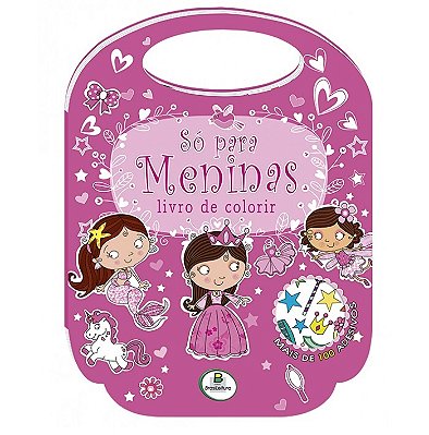 Livro De Colorir - Só Para... Meninas