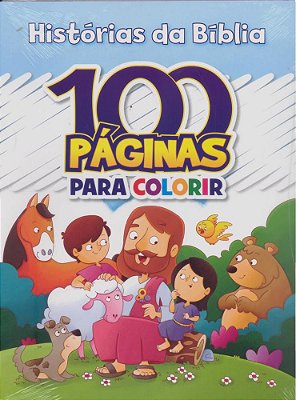 100 Páginas Para Colorir - Histórias Da Bíblia