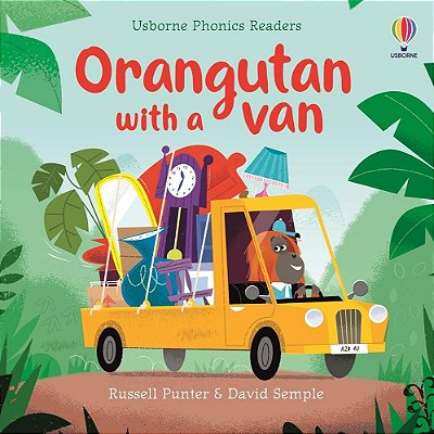 Orangutan With A Van - Usborne Phonics Readers - Book With Free Online Audio