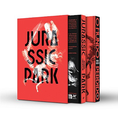 Box Jurassic Park - Edição Capa Dura..-