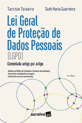 Lei Geral De Proteção De Dados Pessoais: Comentada Artigo Por Artigo - 4ª Edição 2022