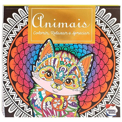 Colorir, Relaxar E Apreciar: Animais
