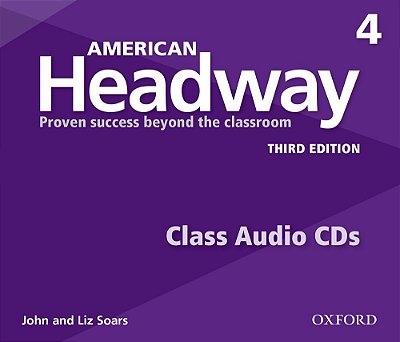 American Headway 4 - Class Audio CD (Pack Of 3) - Third Edition..-