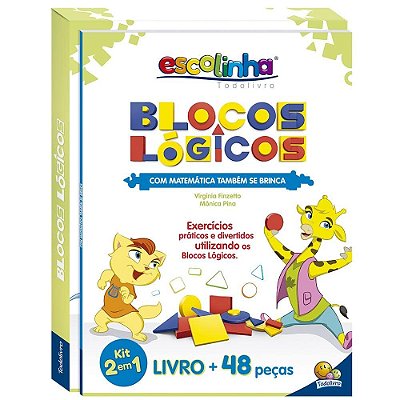 Com Matemática Também Se Brinca: Blocos Lógicos(escolinha T)