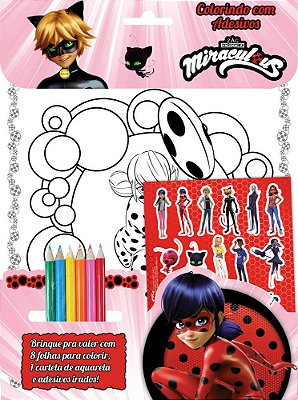 Ladybug - Colorindo Com Adesivos - Vol. 4