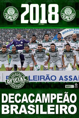 Coleção Oficial Histórica Palmeiras Edição 22 - Pôster Brasileiro 2018