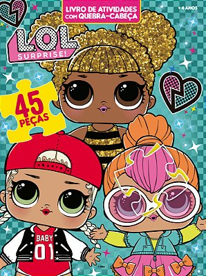 L. O. L Surprise Livro De Atividades Com Quebra-Cabeça