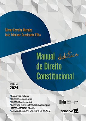 Manual Didático De Direito Constitucional - 9ª Edição 2024