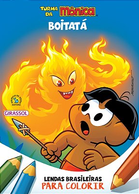 Tm - Lendas Brasileiras Para Colorir - Boitata