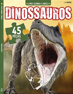 Dinossauros Livro Quebra-Cabeça