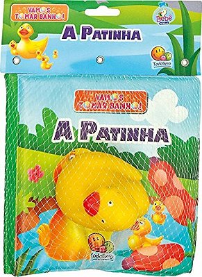 A Patinha - Vamos Tomar Banho! - Livro Com Bichinho