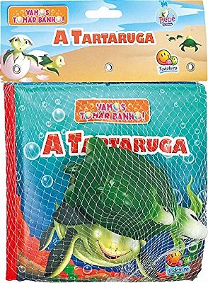 A Tartaruga - Vamos Tomar Banho! - Livro Com Bichinho