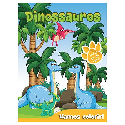 Vamos Colorir - Dinossauros