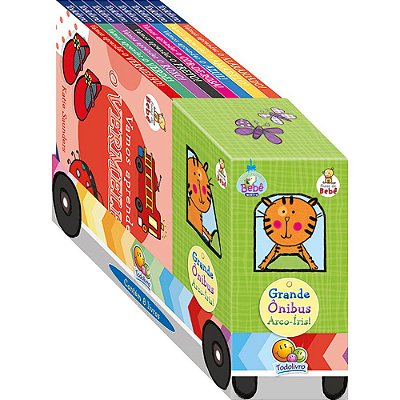 Fases Do Bebe! O Grande Onibus Arco-Iris - Kit C/08 Und.