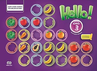 Hello! Kinder 3 - Ensino Infantil - Livro Com CD De Áudio