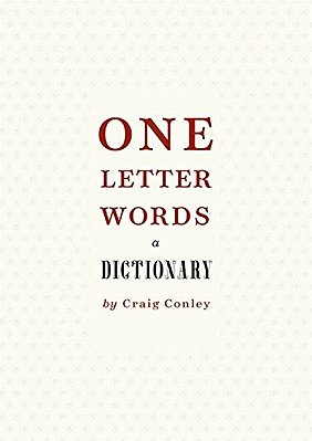 One-Letter Words, A Dictionary
