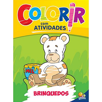 Colorir Com Atividades: Brinquedos