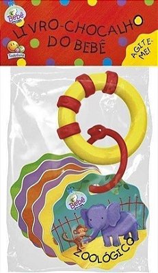 Zoológico - Livro-Chocalho Do Bebê