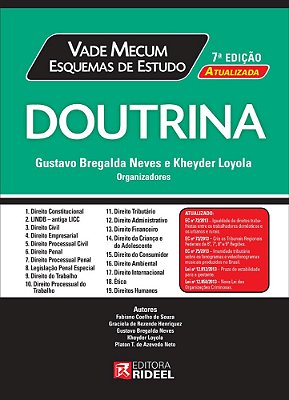 Vade Mecum Esquemas De Estudo – Doutrina - Setima Edição