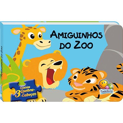 Amiguinhos Em Quebra-Cabecas: Amiguinhos Do Zoo