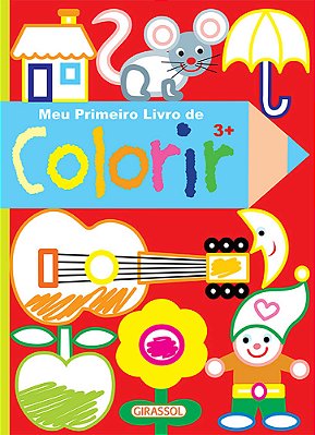 Meu Primeiro Livro De Colorir Red