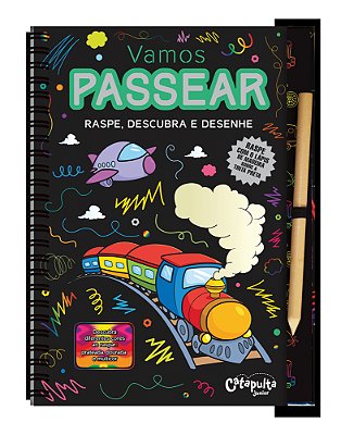 Vamos Passear - Raspe, Descubra E Desenhe