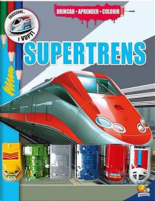 Supertrens - Brincar-Aprender-colorir