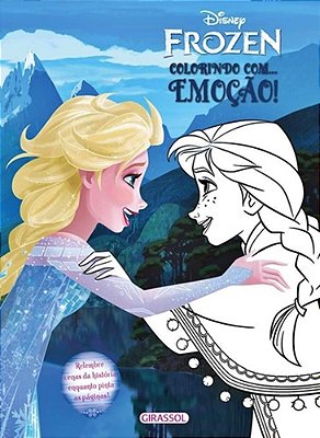 Emoção! - Disney Colorindo Com Frozen