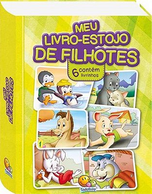 Meu Livro-Estojo De Filhotes - Contém 6 Livrinhos