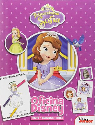 Princesinha Sofia - Oficina Disney - Livro Com Adesivos