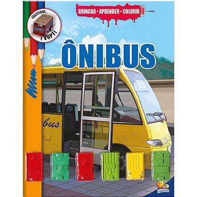 Ônibus - Brincar-Aprender-colorir