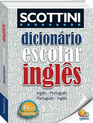 Dicionário Escolar De Inglês - 60.000 Verbetes